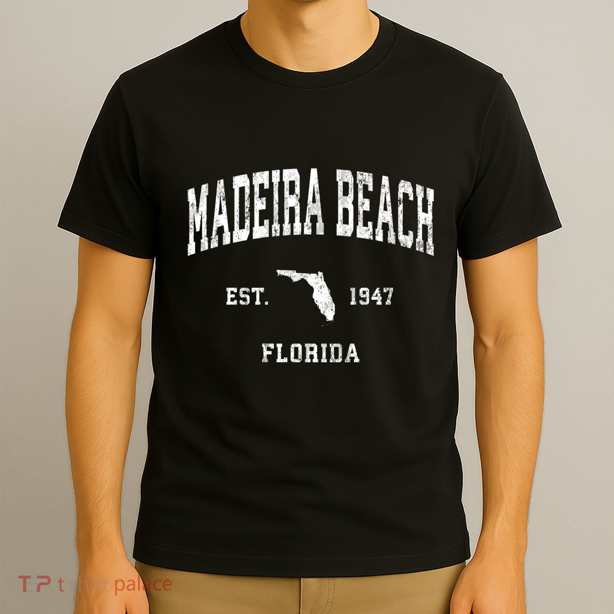 Madeira Beach Florida Fl Vintage Athletic T-Shirt
