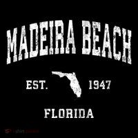 Madeira Beach Florida Fl Vintage Athletic T-Shirt thumb 7