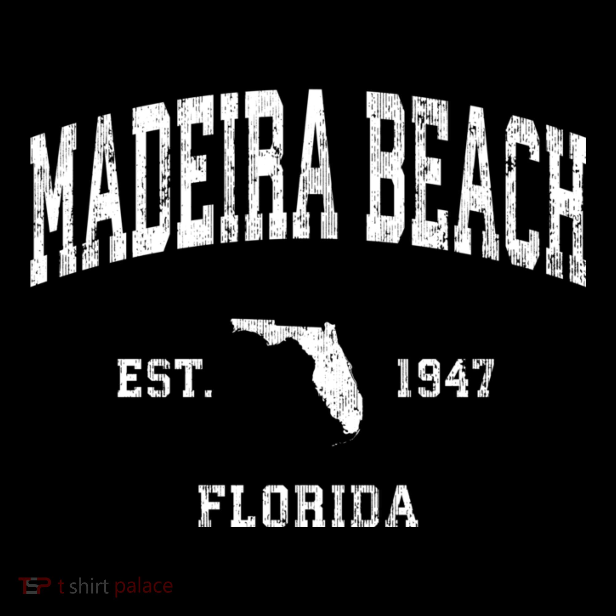 Madeira Beach Florida Fl Vintage Athletic T-Shirt