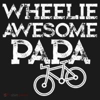Mountain Biking Funny Gift For Grandpa Wheelie Papa Funny Great Gift Great Gift Pajama Set thumb 2