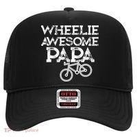 Mountain Biking Funny Gift For Grandpa Wheelie Papa Funny Great Gift Great Gift Hat thumb 0