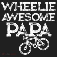 Mountain Biking Funny Gift For Grandpa Wheelie Papa Funny Great Gift Great Gift Golf Towel thumb 3