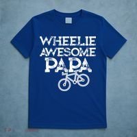 Mountain Biking Funny Gift For Grandpa Wheelie Papa Funny Great Gift Great Gift T-Shirt thumb 5