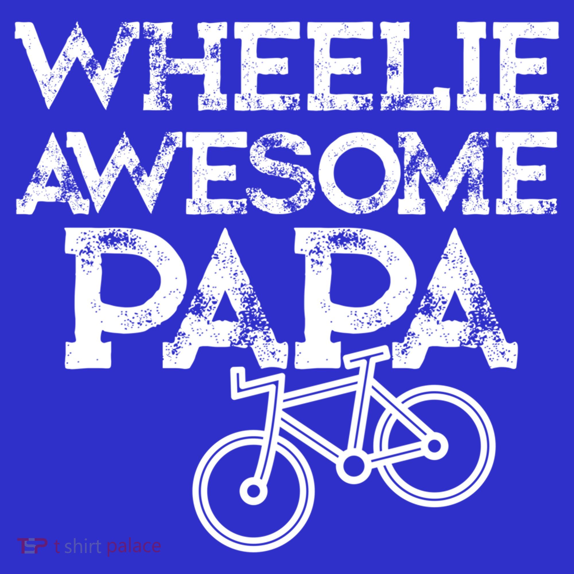 Mountain Biking Funny Gift For Grandpa Wheelie Papa Funny Great Gift Great Gift Baby Bodysuit