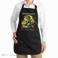 Miramar Beach Florida Vacation Cute Alligator Souvenir Apron thumb 2