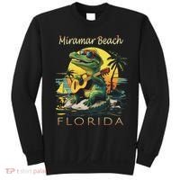 Miramar Beach Florida Vacation Cute Alligator Souvenir Sweatshirt thumb 0