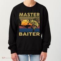 Master Baiter Fishing Funny Grandpa Bass Dad Women's Sweatshirt thumb 0