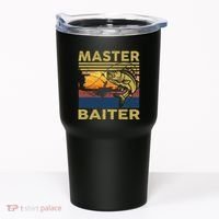 Master Baiter Fishing Funny Grandpa Bass Dad Tumbler thumb 0