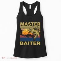 Master Baiter Fishing Funny Grandpa Bass Dad Women's Tank Top thumb 0