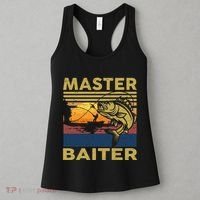 Master Baiter Fishing Funny Grandpa Bass Dad Women's Tank Top thumb 3