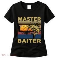 Master Baiter Fishing Funny Grandpa Bass Dad Women's T-Shirt thumb 0