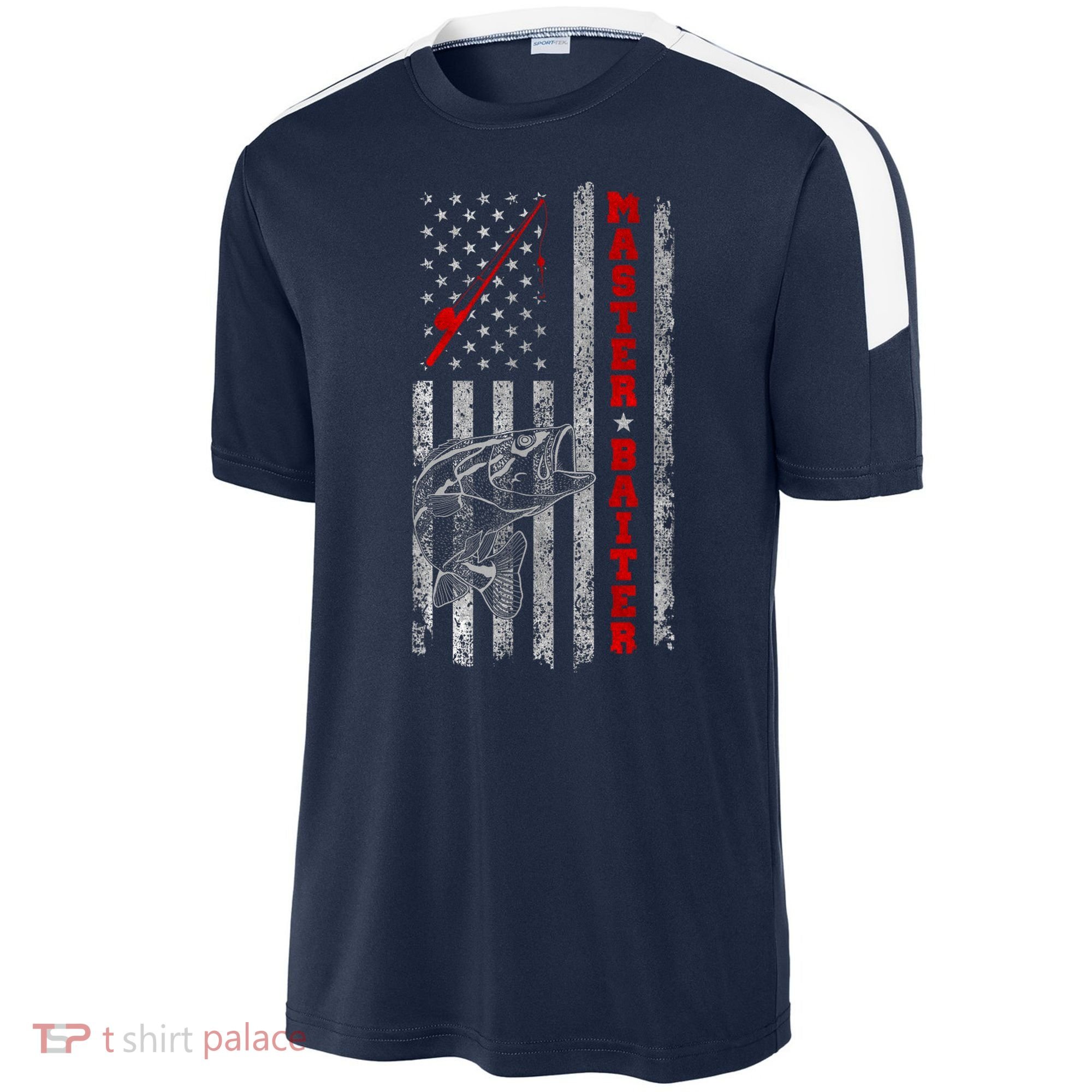 Master Baiter For Funny Fishings For Fisherman Sport-Tek Competitor United Soccer Jersey