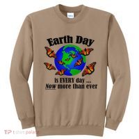 Monarch Butterflies For Earth Day Sweatshirt thumb 0
