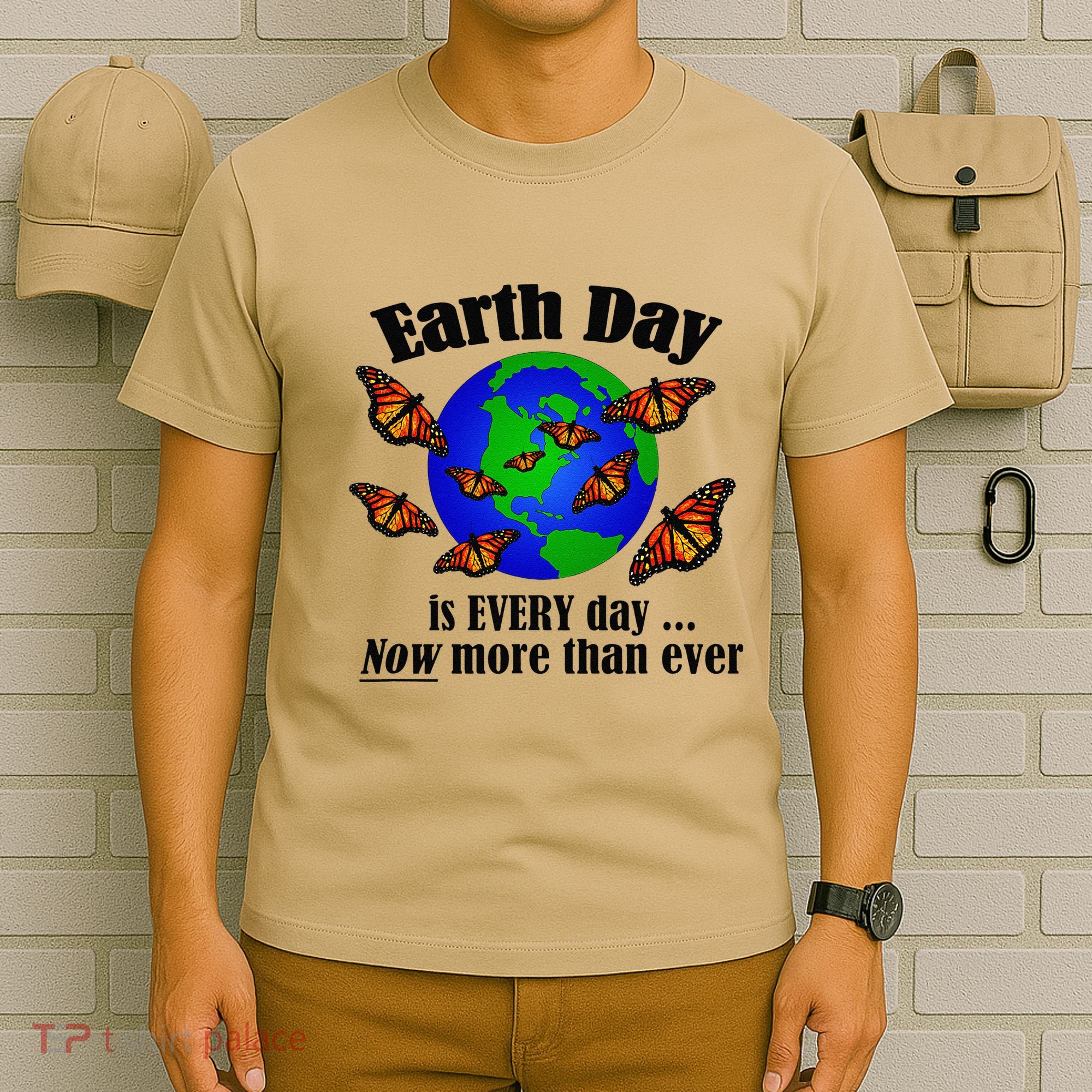 Monarch Butterflies For Earth Day T-Shirt