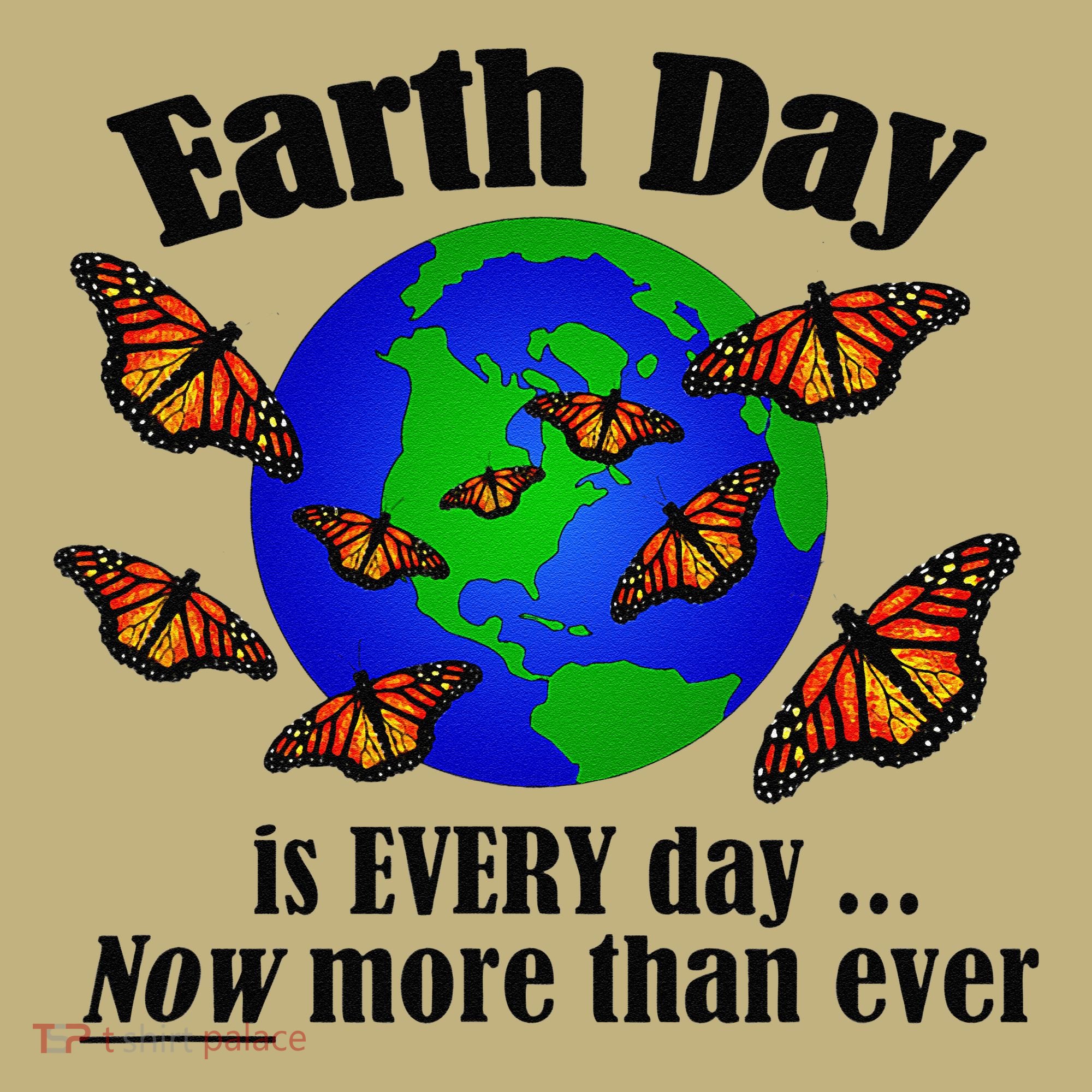Monarch Butterflies For Earth Day T-Shirt
