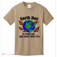 Monarch Butterflies For Earth Day Kids T-Shirt thumb 0