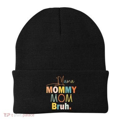 Mommy Bruh Funny Quote Gift Beanie