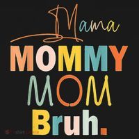 Mommy Bruh Funny Quote Gift Polo thumb 3
