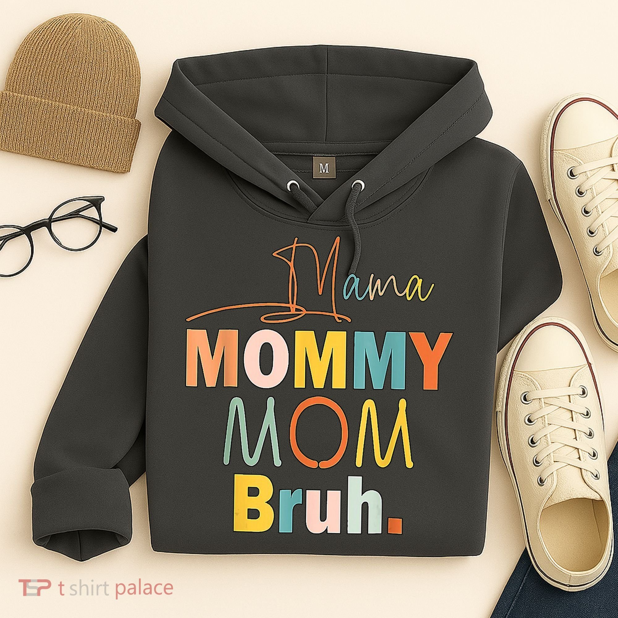 Mommy Bruh Funny Quote Gift Hoodie