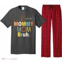 Mommy Bruh Funny Quote Gift Pajama Set thumb 0