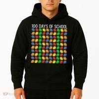 Master Builder Funny Building Blocks 100 Days Of School Hoodie thumb 2