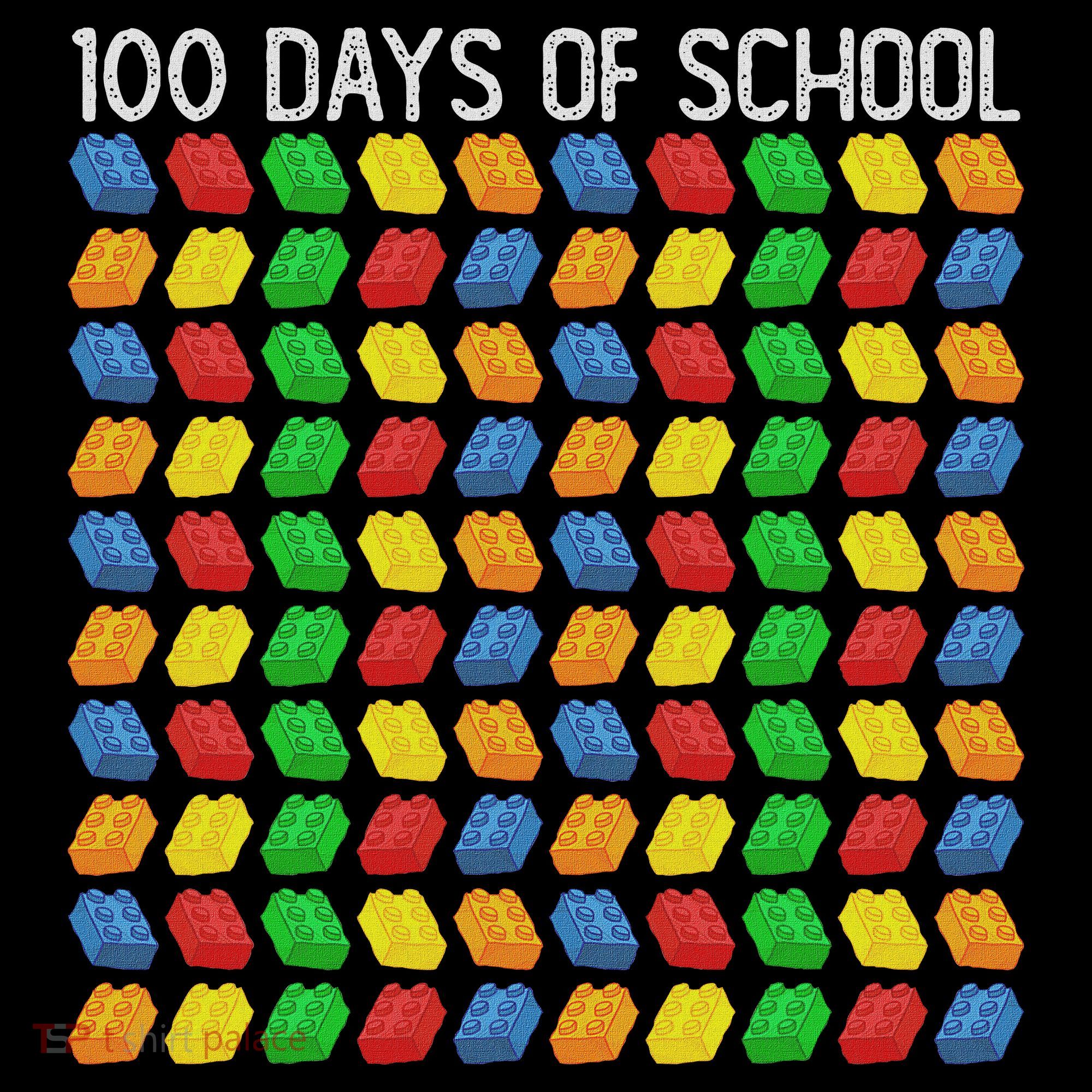 Master Builder Funny Building Blocks 100 Days Of School Hoodie