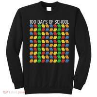 Master Builder Funny Building Blocks 100 Days Of School Sweatshirt thumb 0