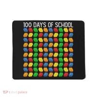 Master Builder Funny Building Blocks 100 Days Of School Mousepad thumb 0