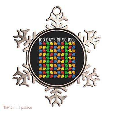 Master Builder Funny Building Blocks 100 Days Of School Ornament
