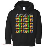 Master Builder Funny Building Blocks 100 Days Of School Toddler Hoodie thumb 0