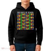 Master Builder Funny Building Blocks 100 Days Of School Kids Hoodie thumb 4