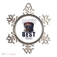Mans Best Friend Bulldog Funny Dog Lover Ornament thumb 0