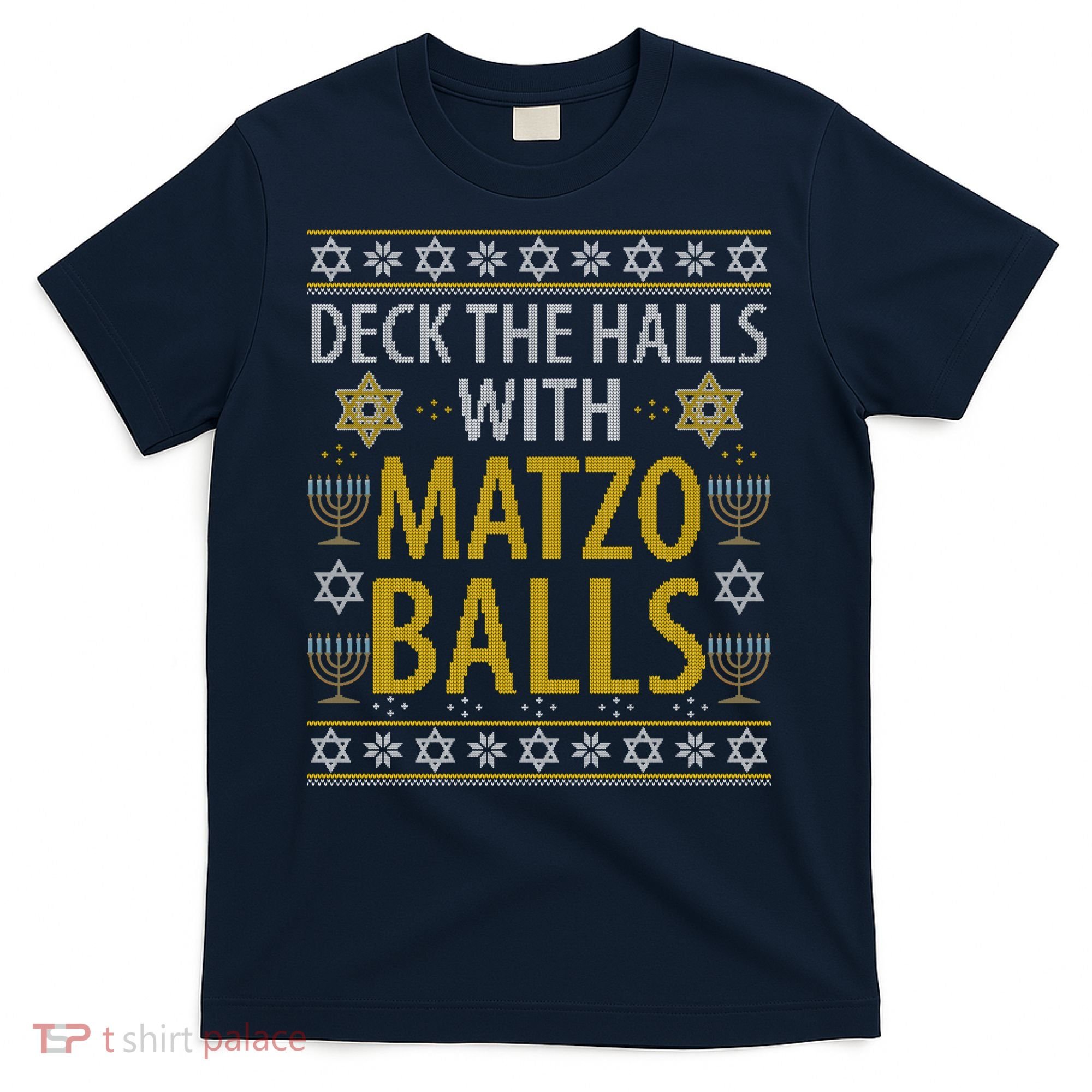Matzo Balls Funny Hanukkah Theme Holiday Idea Quote T-Shirt