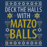 Matzo Balls Funny Hanukkah Theme Holiday Idea Quote Women's Tank Top thumb 5