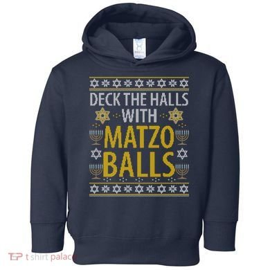 Matzo Balls Funny Hanukkah Theme Holiday Idea Quote Toddler Hoodie