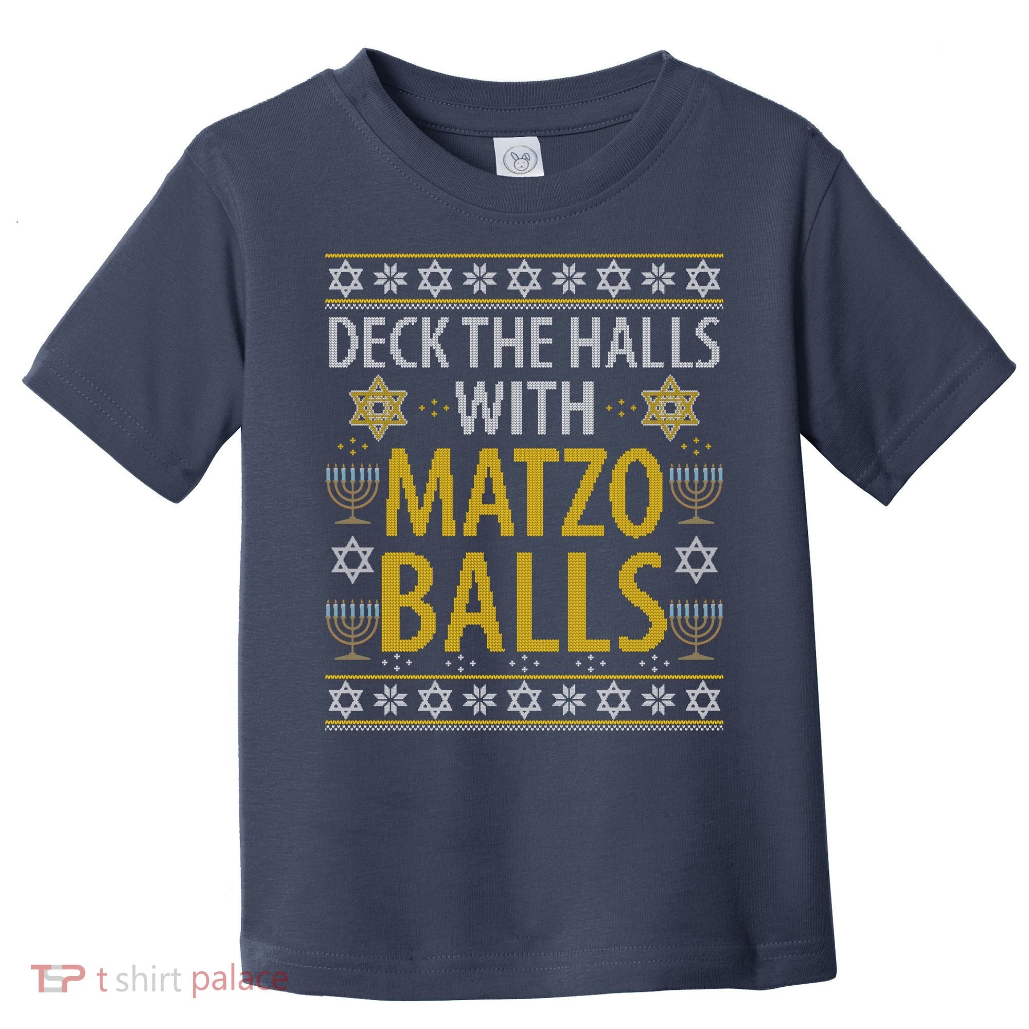 Matzo Balls Funny Hanukkah Theme Holiday Idea Quote Toddler T-Shirt