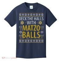 Matzo Balls Funny Hanukkah Theme Holiday Idea Quote Kids T-Shirt thumb 0