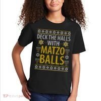 Matzo Balls Funny Hanukkah Theme Holiday Idea Quote Kids T-Shirt thumb 2