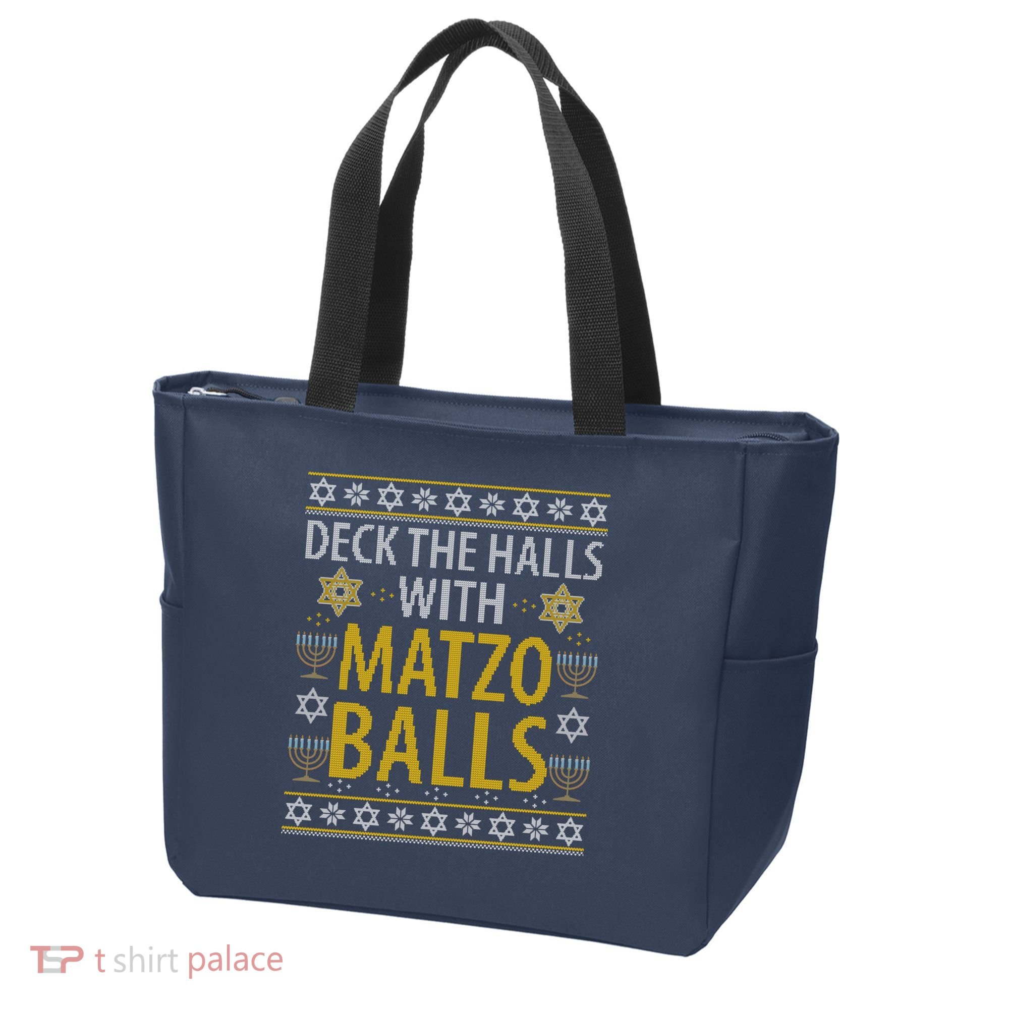 Matzo Balls Funny Hanukkah Theme Holiday Idea Quote Tote Bag