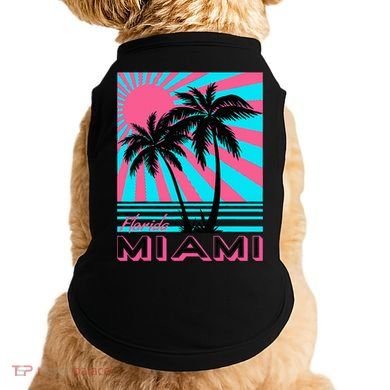 Miami Beach Florida Miami Palm Trees Doggie Tank