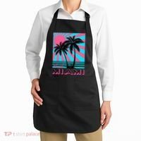 Miami Beach Florida Miami Palm Trees Apron thumb 2