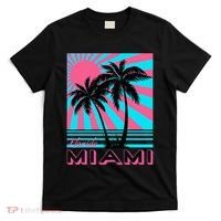 Miami Beach Florida Miami Palm Trees T-Shirt thumb 0