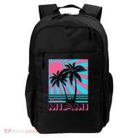 Miami Beach Florida Miami Palm Trees Backpack thumb 0