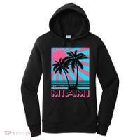 Miami Beach Florida Miami Palm Trees Women's Hoodie thumb 0