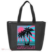 Miami Beach Florida Miami Palm Trees Tote Bag thumb 0