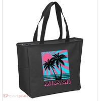 Miami Beach Florida Miami Palm Trees Tote Bag thumb 2