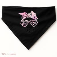 Mama Bear Face Sunglasses Grandma Mom Mommy Mother's Day USA-Made Doggie Bandana thumb 0