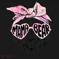 Mama Bear Face Sunglasses Grandma Mom Mommy Mother's Day Women's Tank Top thumb 5
