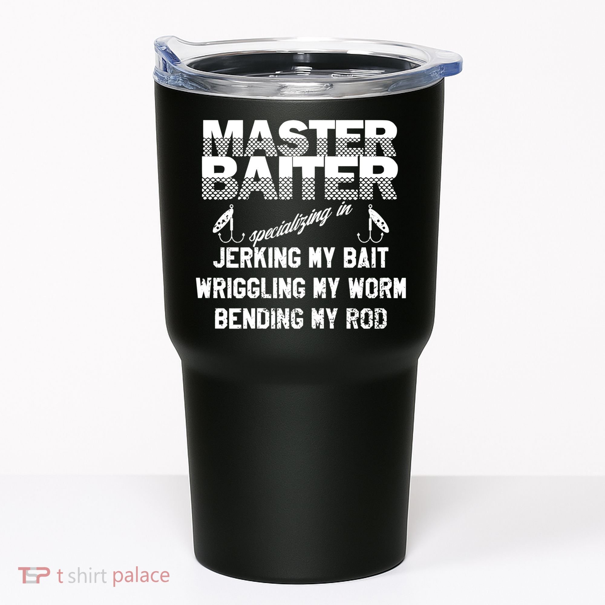 Master Baiter Funny Fishermans Skills List Gift Tumbler