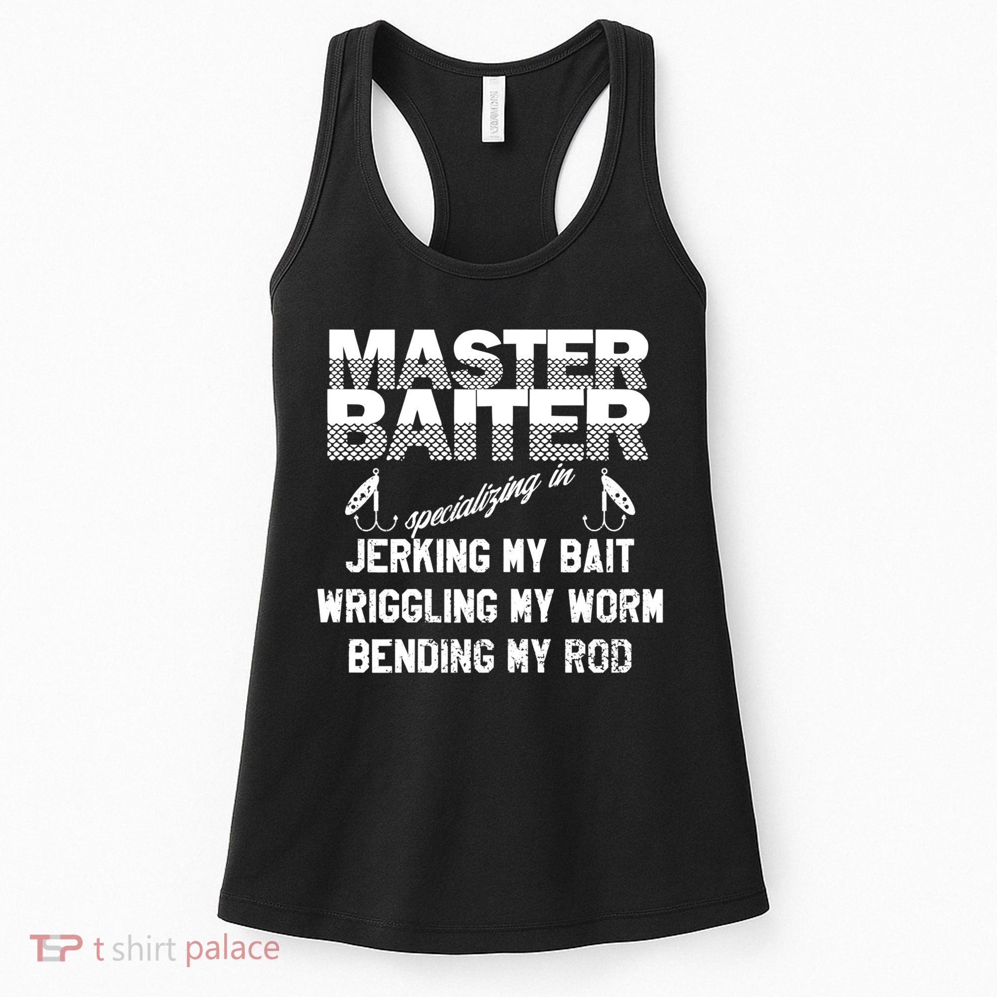 Master Baiter Funny Fishermans Skills List Gift Women's Tank Top